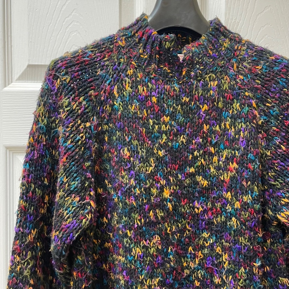 Vintage Pronto Moda Woman's Medium Sweaters 80s Acrylic‎ Knit Chunky Oversized